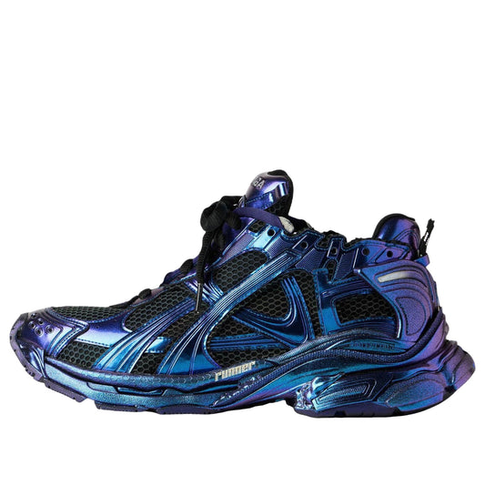 Balenciaga Runner Iridescent Sneaker 'Blue' 772774WRNBT4000