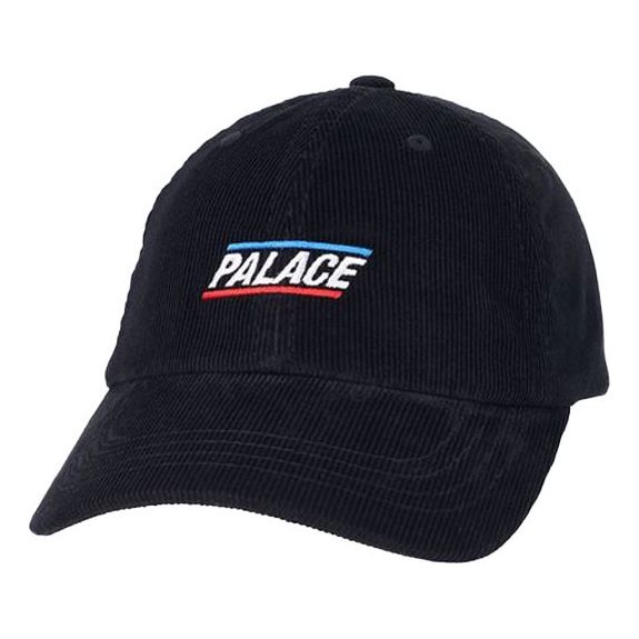 Palace A Cord 6-Panel Cap 'Black' P20H020