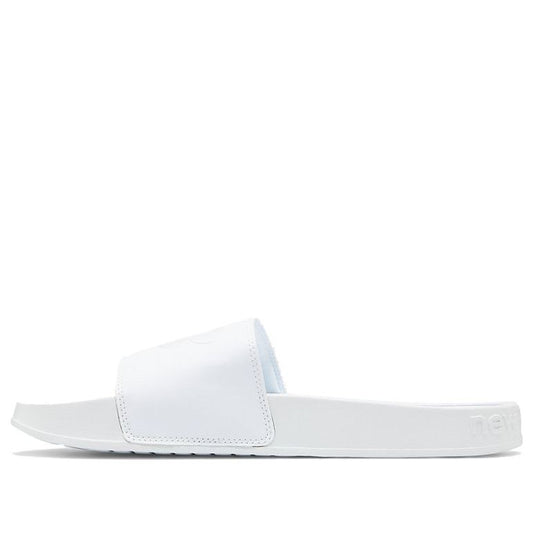 New Balance 200 Series White Slippers SMF200W1