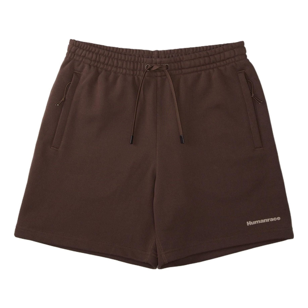 adidas x Pharrell Humanrace Small Logo Shorts 'Brown' HJ7066