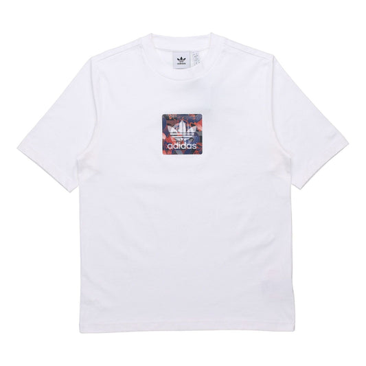 adidas originals Cny Graphic Tee Printed Logo Men's White GN5449