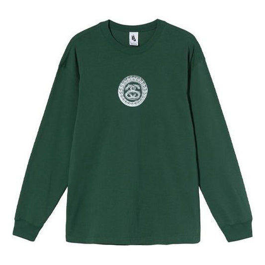Stussy x Nike Crossover Printing Long Sleeves Unisex Green DD3345-341