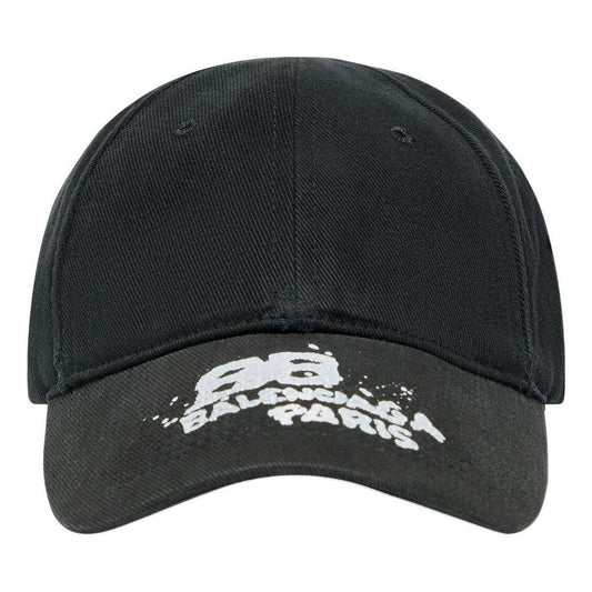 Balenciaga Hand-Drawn BB Icon Cap 'Black' 723771410B21077