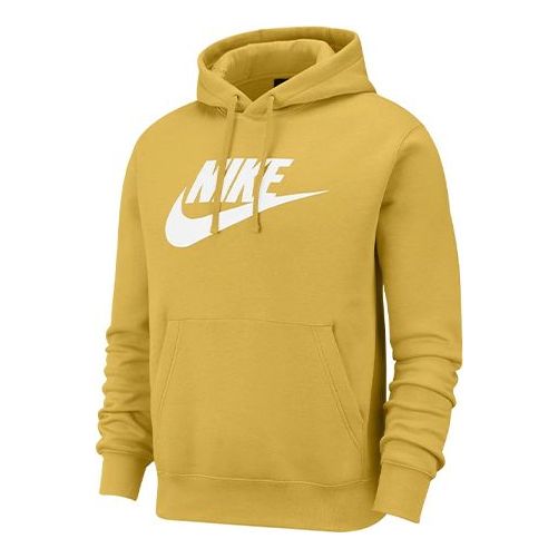 Men's Nike Club Fleece Printing Yellow BV2974-761
