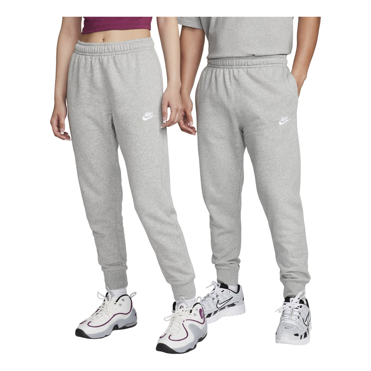 Nike MENS Sportswear Club Fleece Ankle-banded Pants Grey Gray BV2680-063