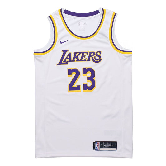 Nike NBA Leborn James Los Angeles Lakers 2020 Association Swingman Jersey #23 CW3595-101