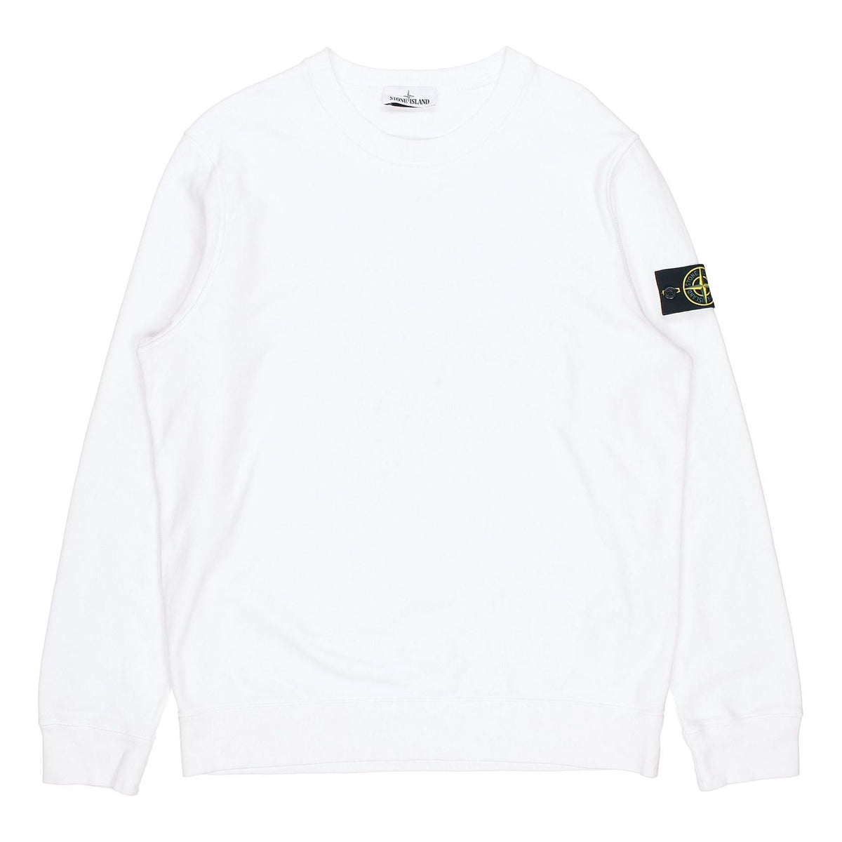 Men's STONE ISLAND Cotton Round Neck White 731563020-V0001