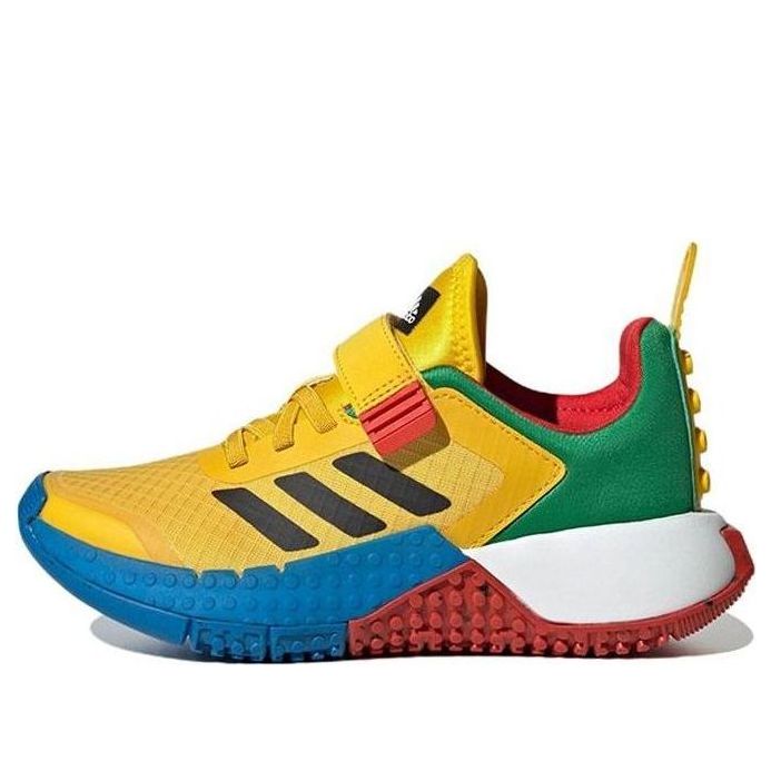 (GS) adidas Sport DNA x LEGO Shoes 'Yellow Multi' HQ1310