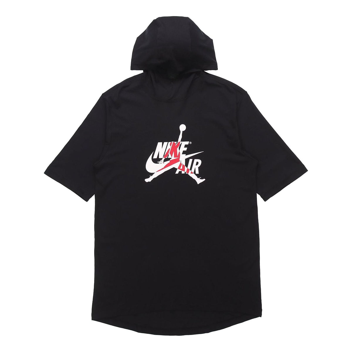 Air Jordan Sports hooded Short Sleeve Black CJ6603-010