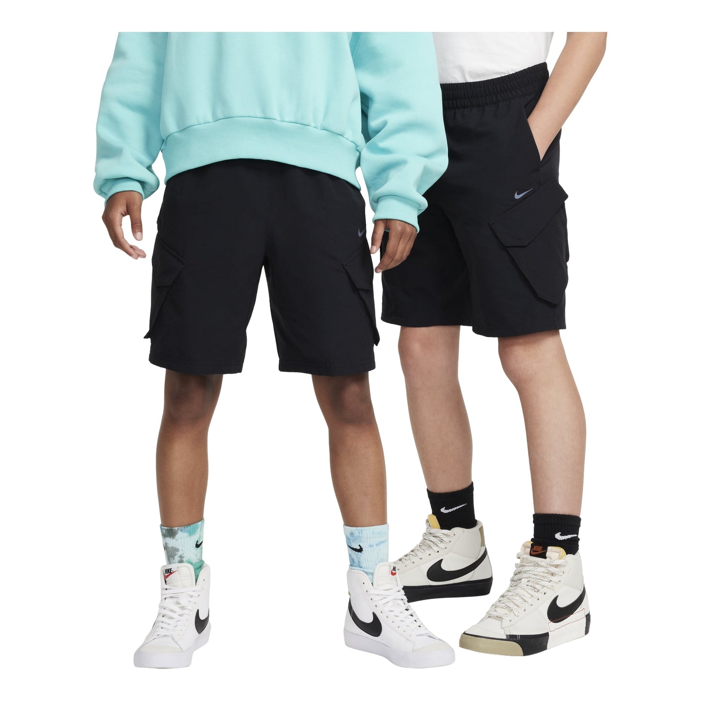 (GS) Nike Sportswear City Utility Cargo Shorts 'Black' FZ4903-010
