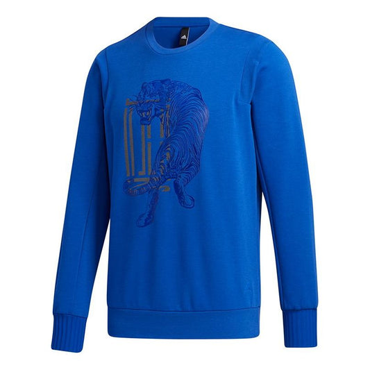 adidas Wuji Graphic Sweatshirt - Blue GF4058