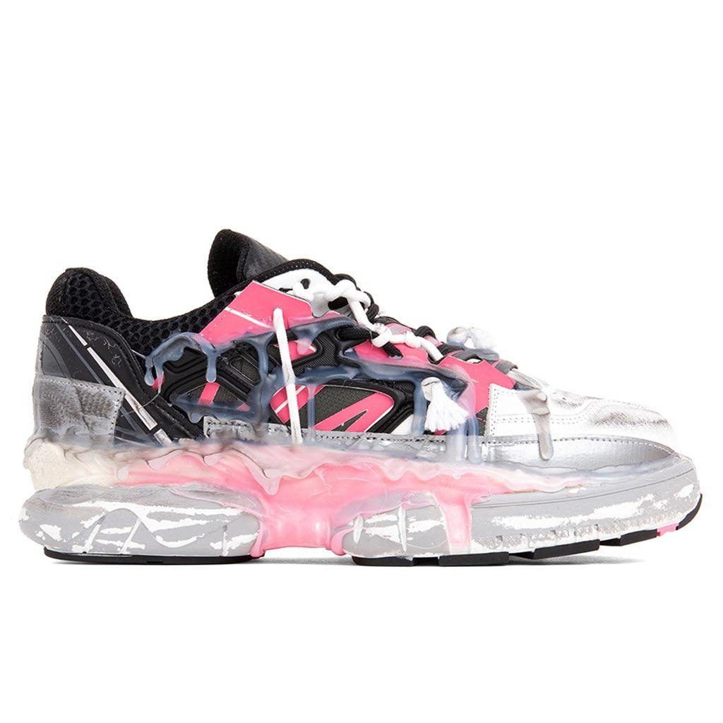 Fusion Sneaker Low Top - Black/White/Pink