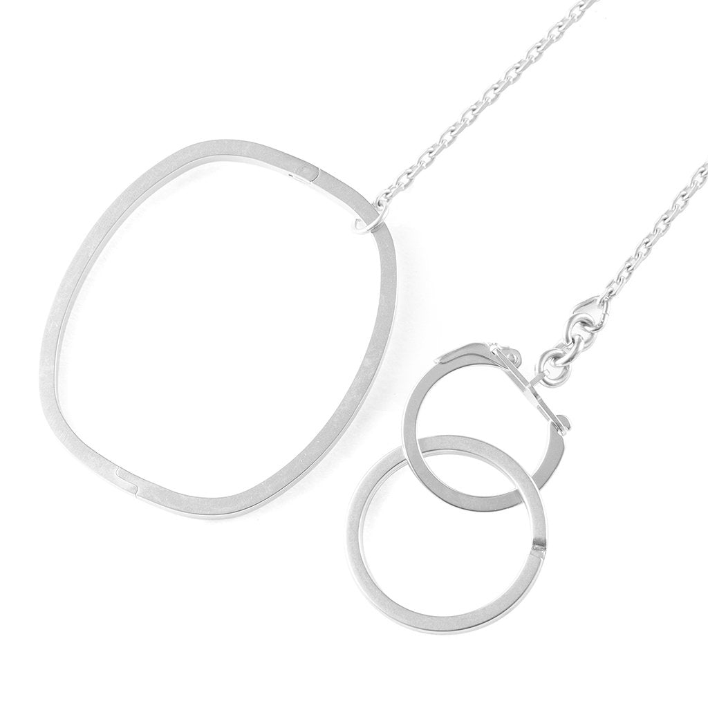 SM2UA0002 Key Ring - Silver Burattato
