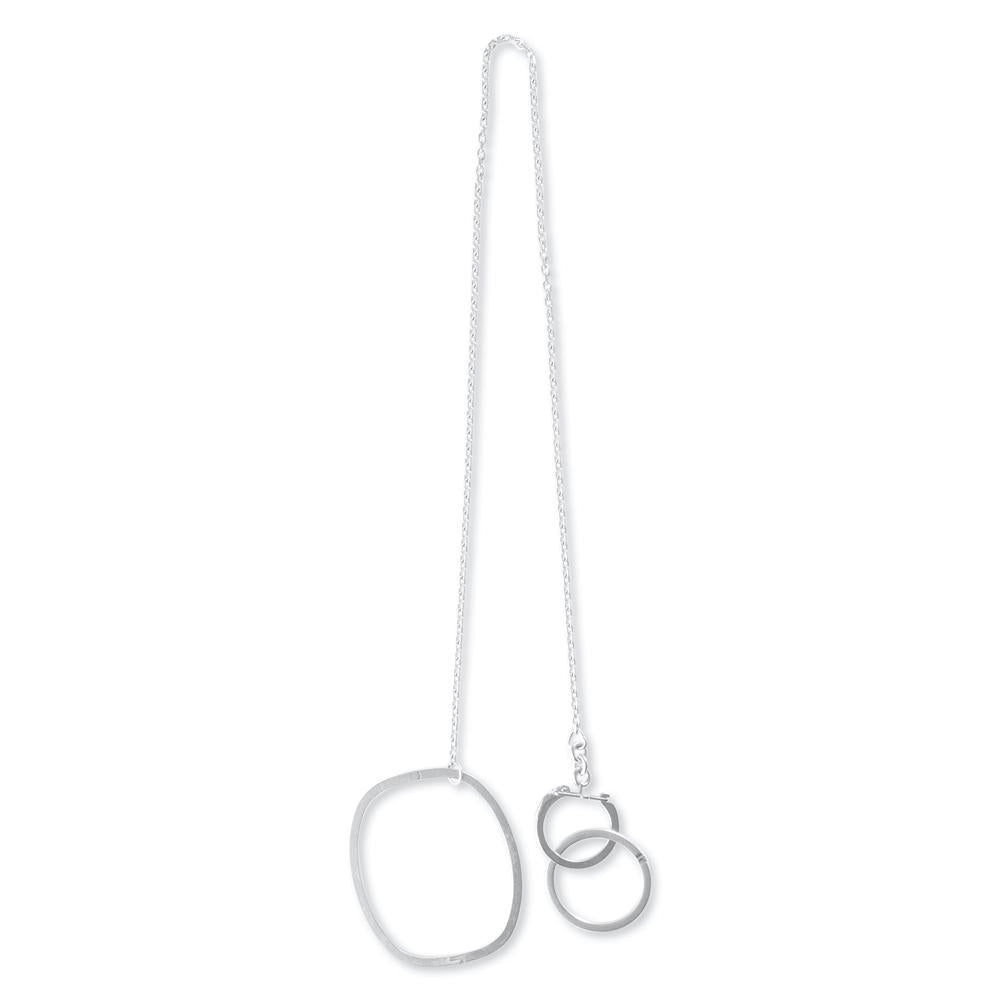 SM2UA0002 Key Ring - Silver Burattato