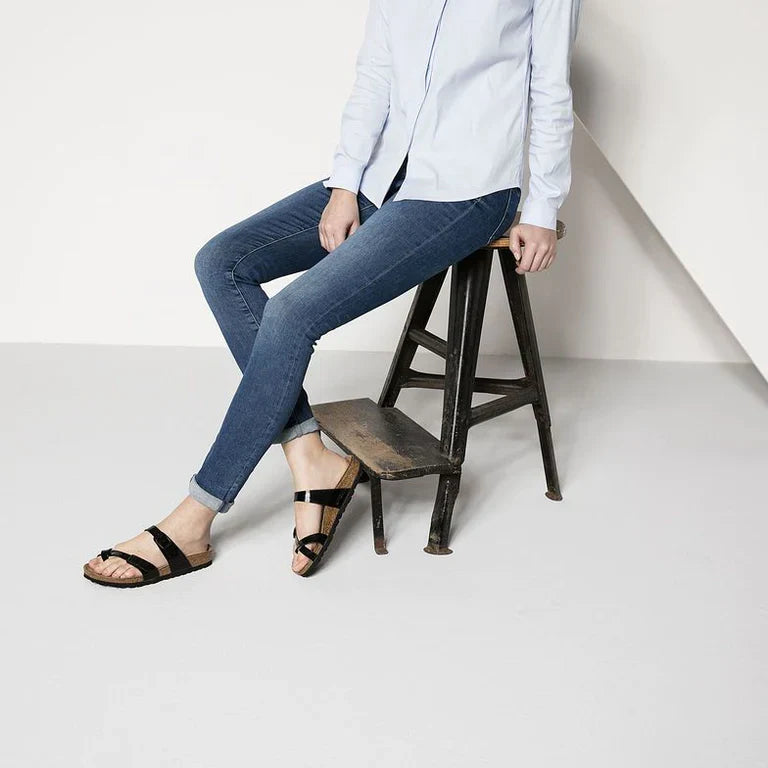 BIRKENSTOCK - MAYARI 71091 BF - BLACK PATENT