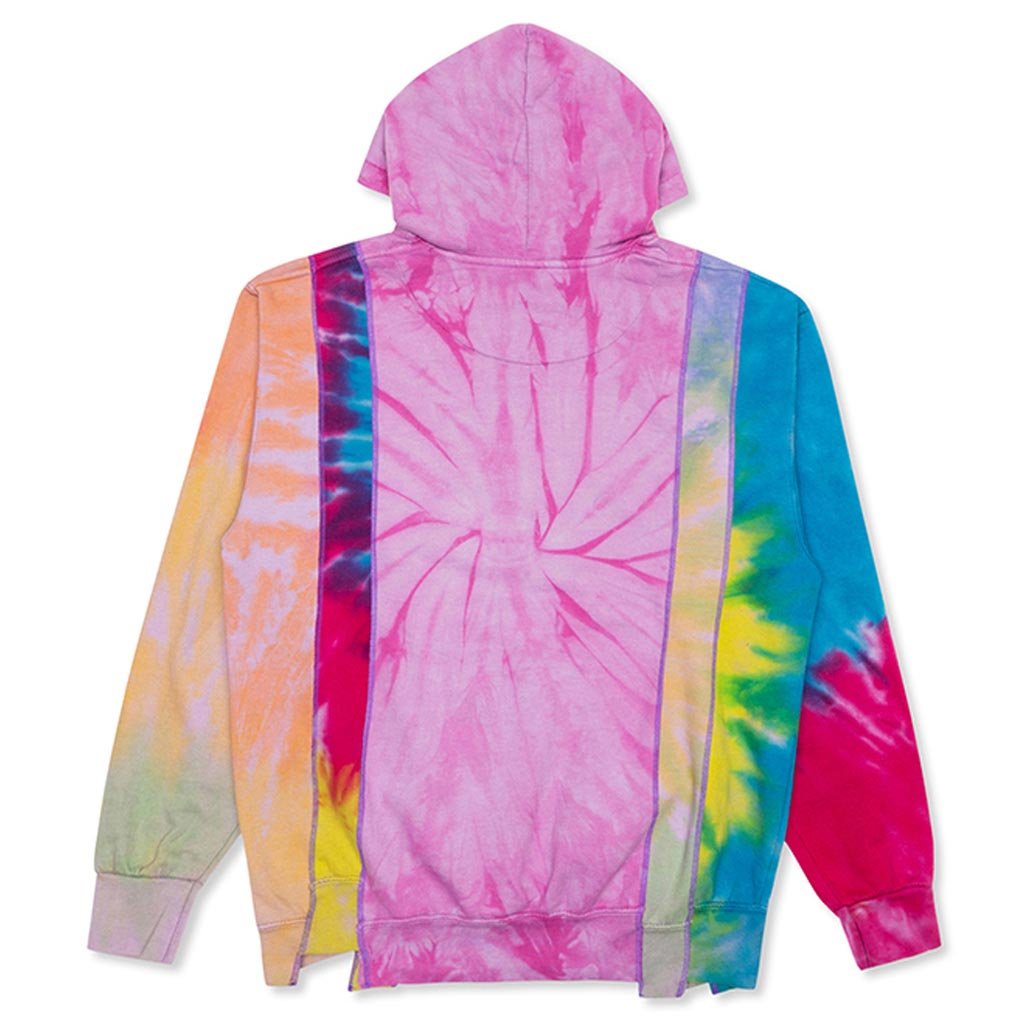 5 Cuts Tie Dye Hoodie - Assorted