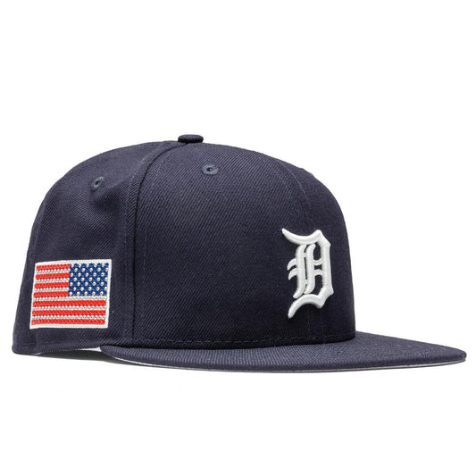 New Era x Swarovski Flag Detroit Tigers 59FIFTY Fitted - Navy