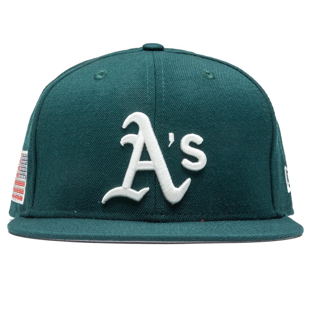 New Era x Swarovski Flag Oakland Athletics 59FIFTY Fitted - Dark Green