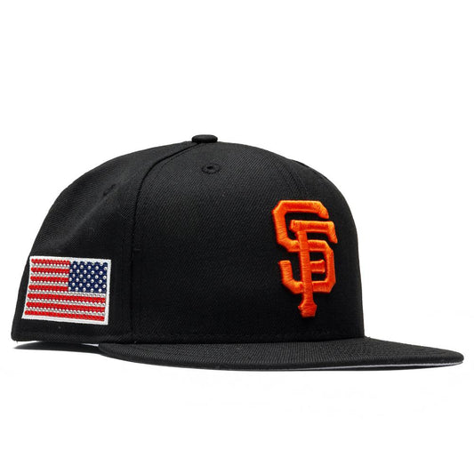 New Era x Swarovski Flag San Fransisco Giants 59FIFTY Fitted - Black