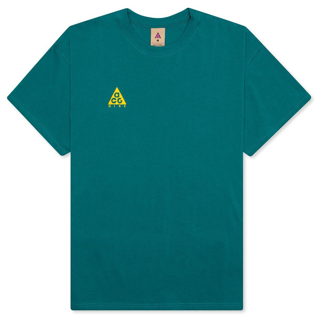 ACG Logo S/S Shirt - Bright Spruce/University Gold