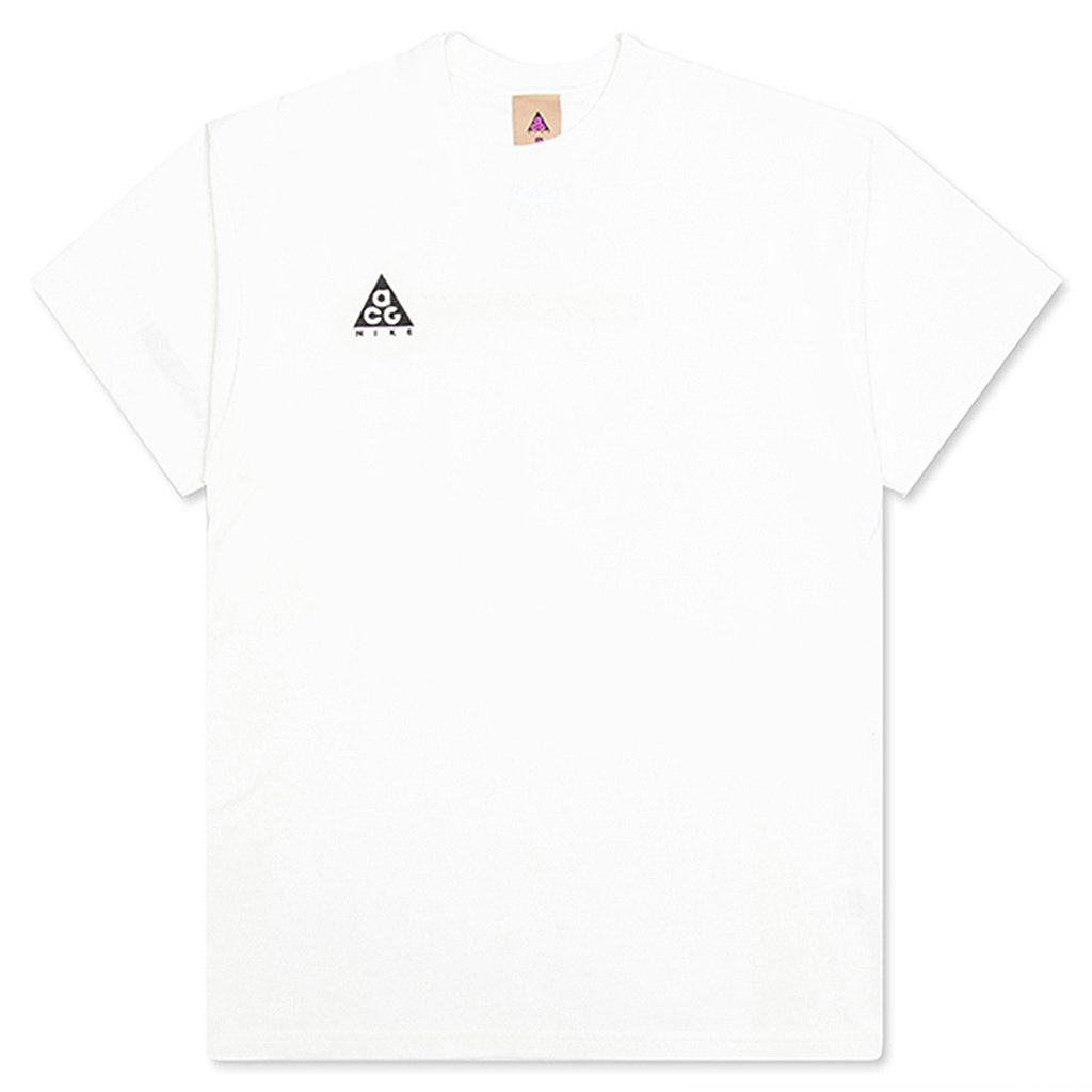 ACG Logo S/S Shirt - Summit White/Black