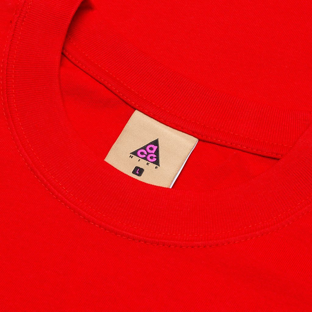 ACG Logo S/S Shirt - University Red/Black