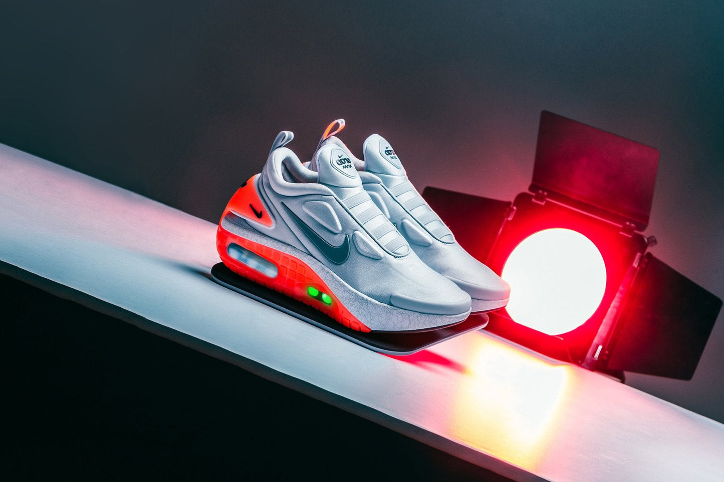 Adapt Auto Max "Infrared" - Pure Platinum/Particle Grey