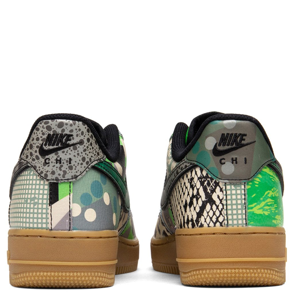 Air Force 1 '07 "City of Dreams" - Black/Green Spark