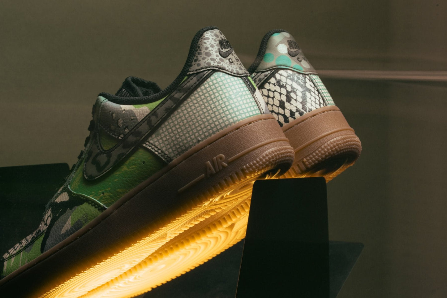 Air Force 1 '07 "City of Dreams" - Black/Green Spark