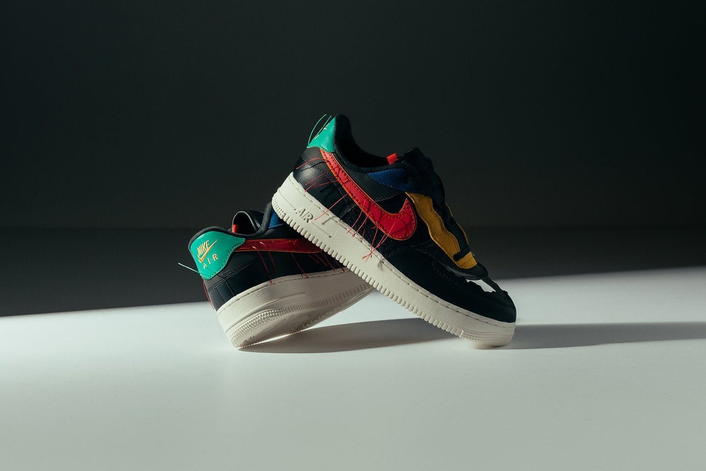 Air Force 1 Low BHM - Dark Smoke Grey/Track Red