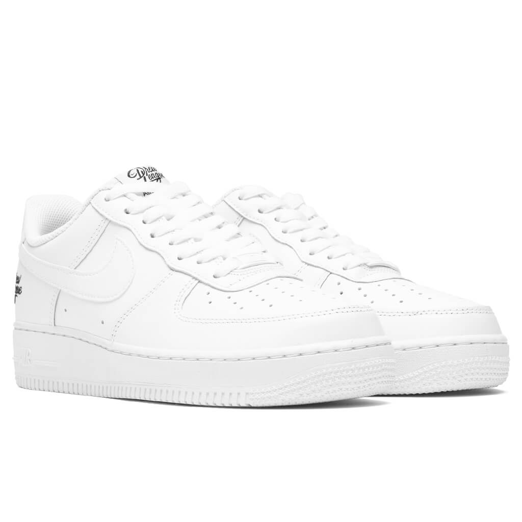 Air Force 1 Low "Drew League" - White/White