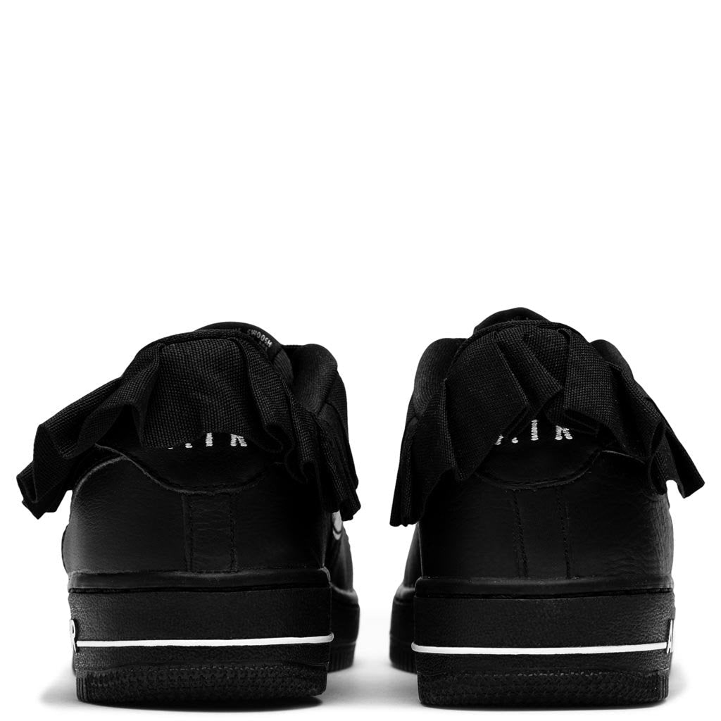 Air Force 1 LV8 Ruffle QS (GS) - Black/Black/White