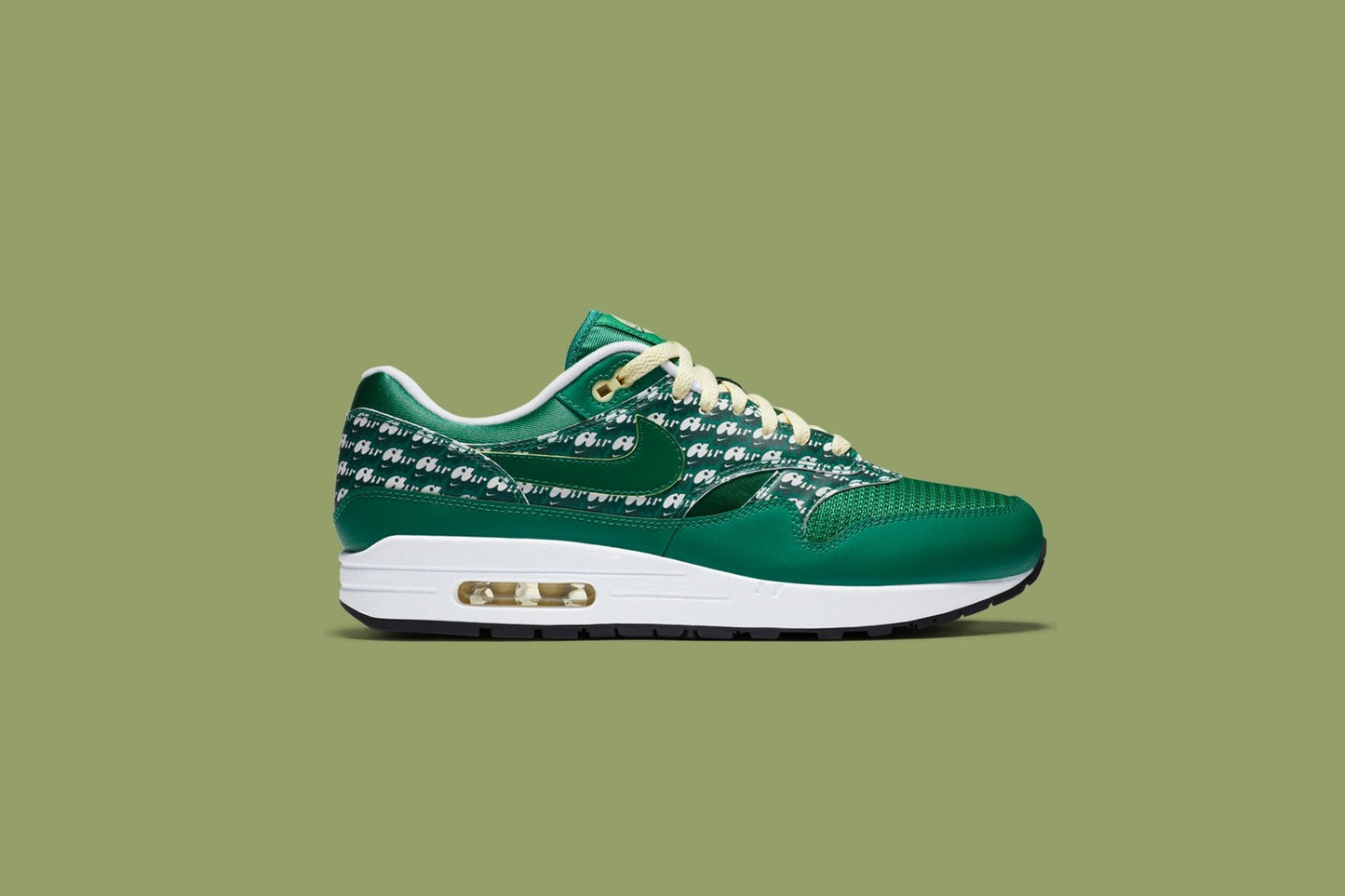 Air Max 1 Premium "Limeade" - Pine Green/True White