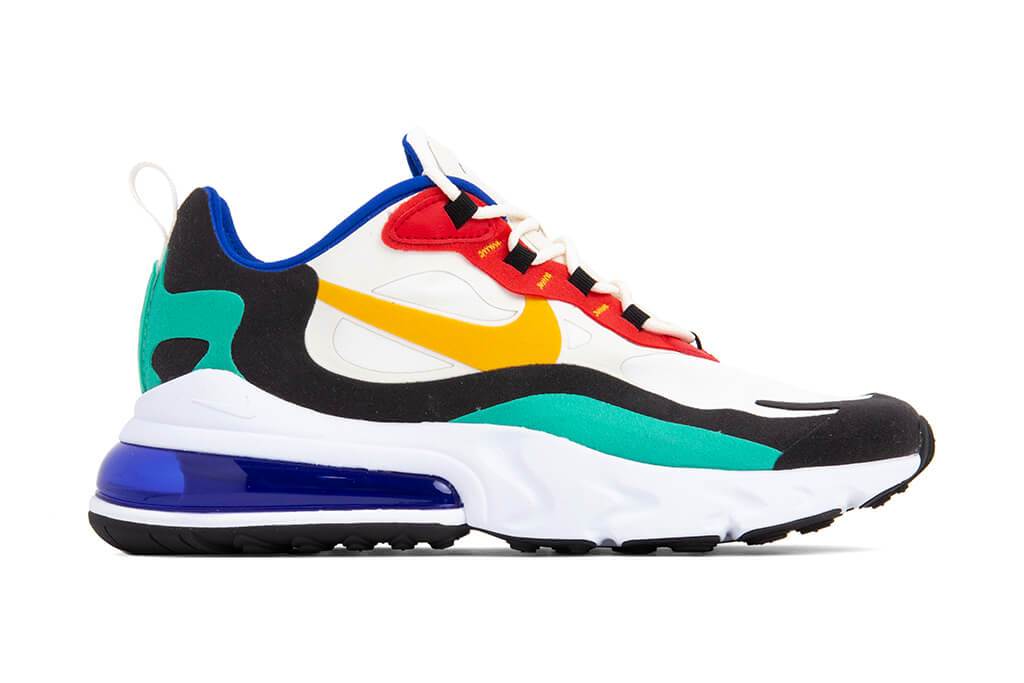 Air Max 270 React - Phantom/University Gold/University Red