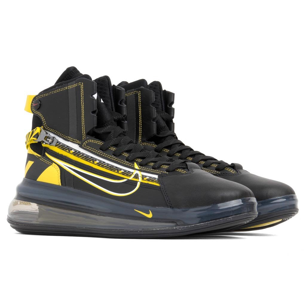 Air Max 720 Saturn AS QS - Black/Dynamic Yellow/University Red
