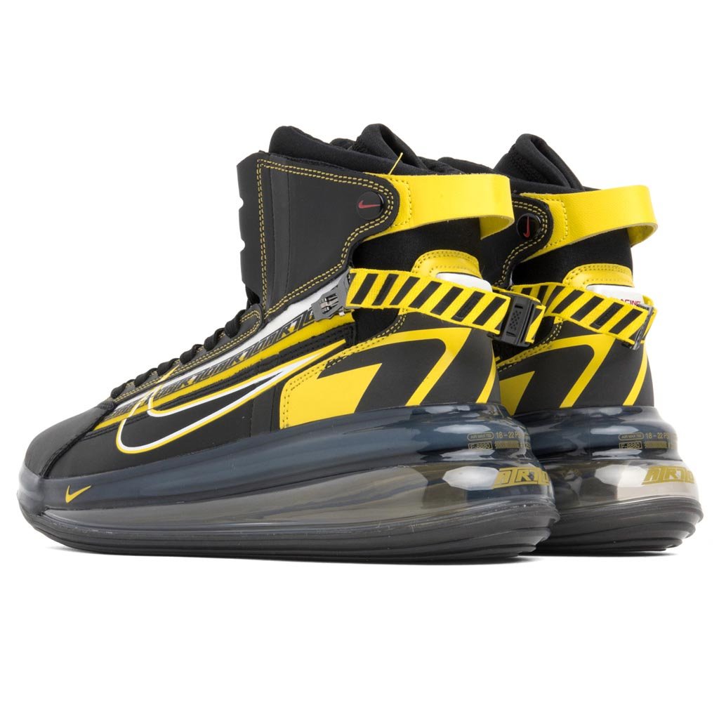 Air Max 720 Saturn AS QS - Black/Dynamic Yellow/University Red