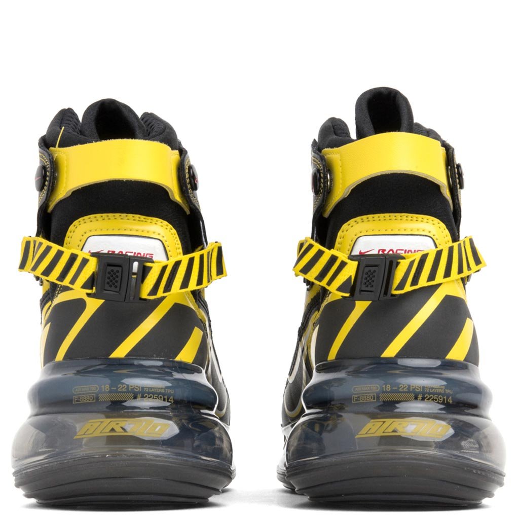 Air Max 720 Saturn AS QS - Black/Dynamic Yellow/University Red