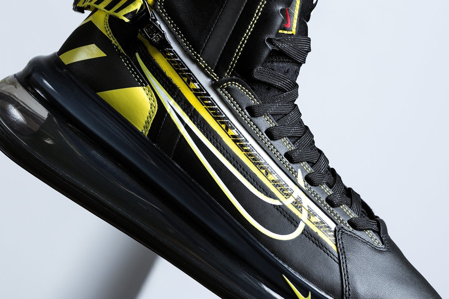 Air Max 720 Saturn AS QS - Black/Dynamic Yellow/University Red