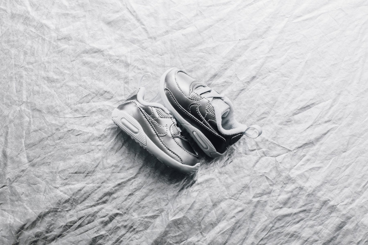 Air Max 90 Crib QS - Chrome/Pure Platinum/White