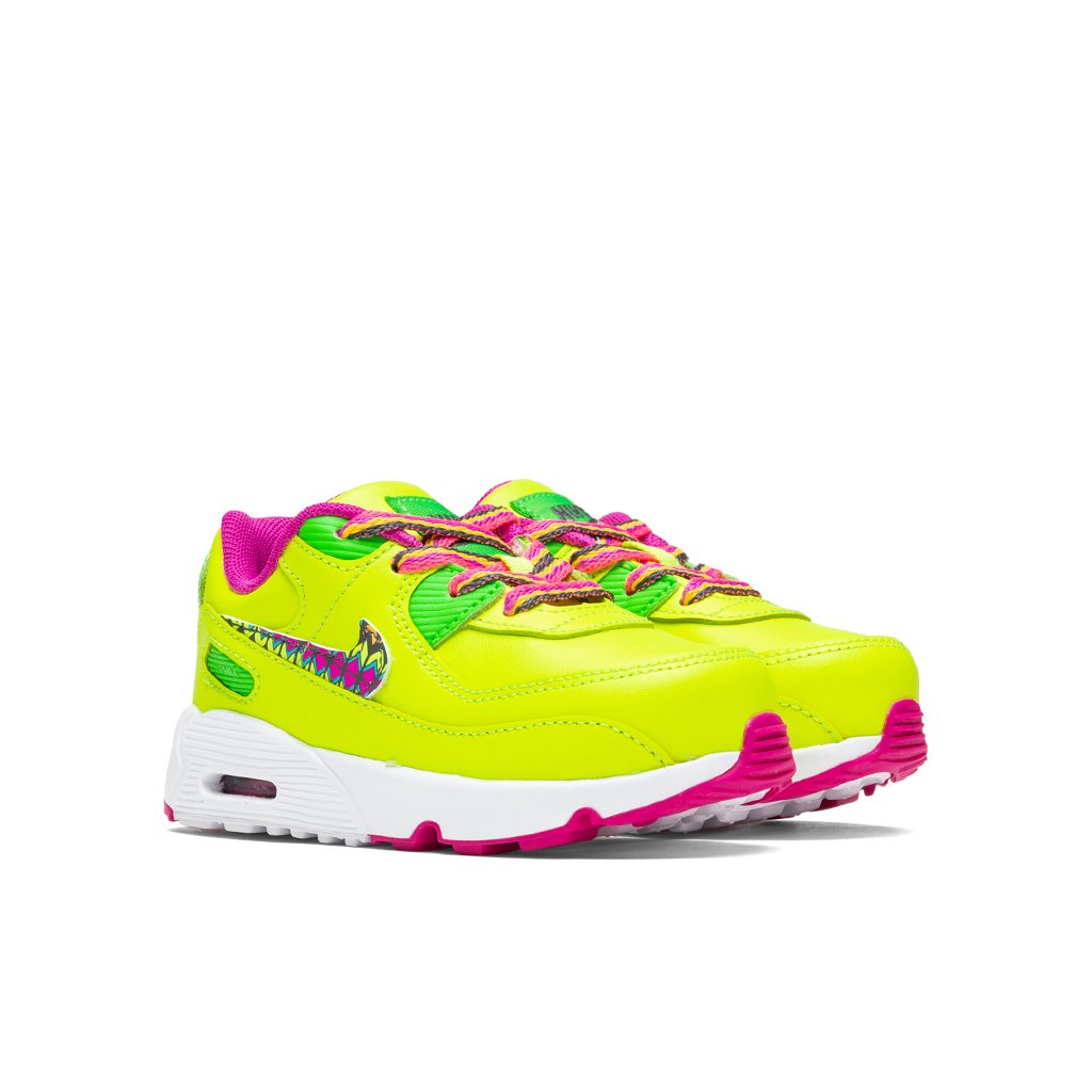 Air Max 90 LTR (TD) - Volt/Multi/Fire Pink/Green Strike