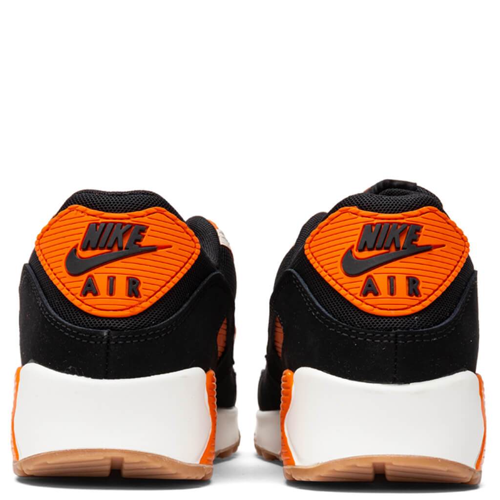 Air Max 90 Premium "Home & Away" - Sail/Safety Orange/Black/Gum Medium Brown