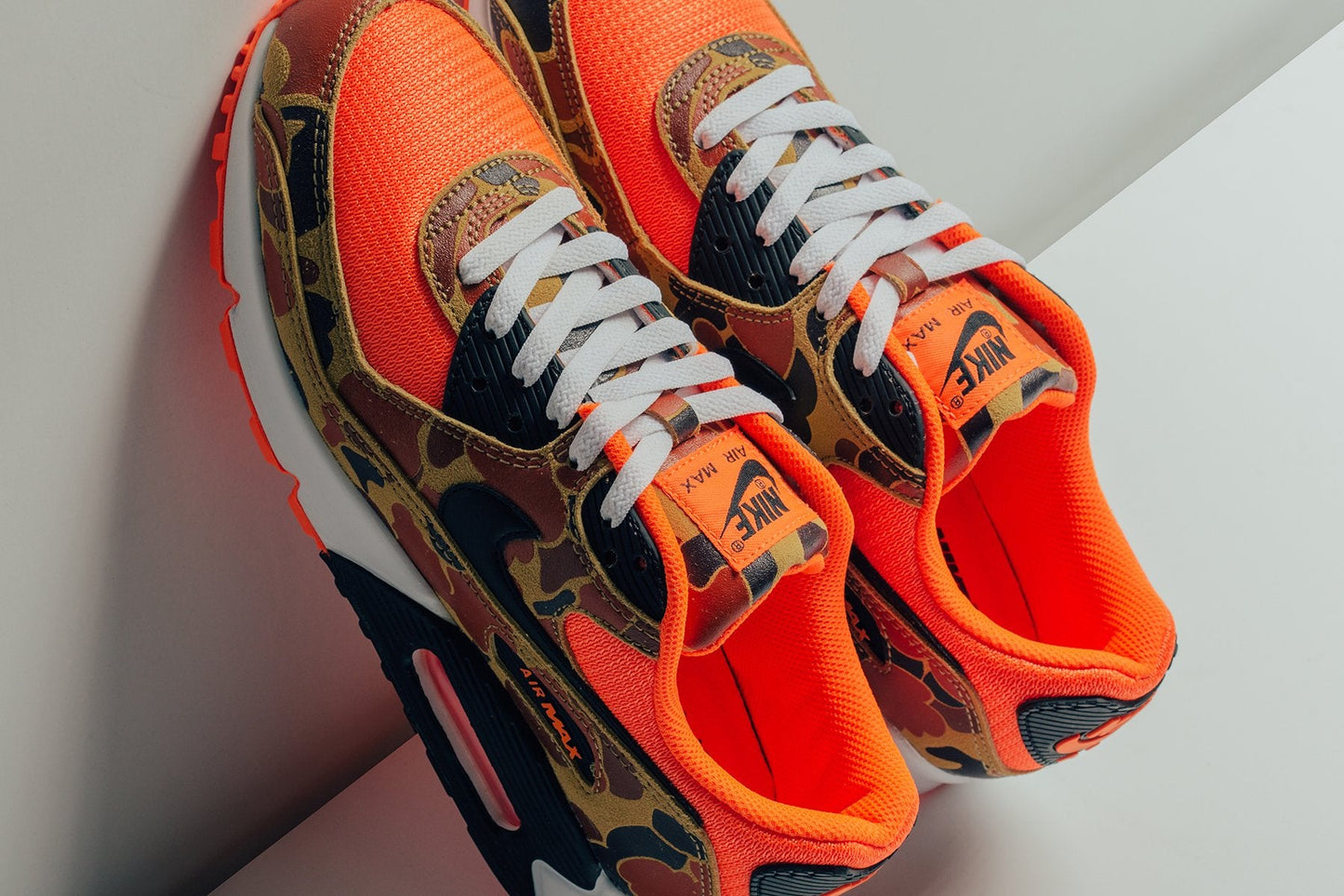 Air Max 90 SP "Orange Duck Camo" - Total Orange/Black