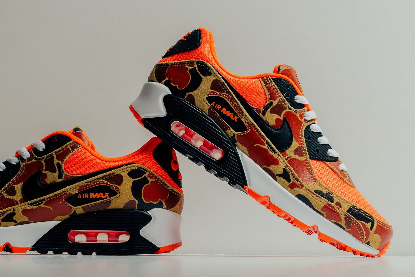 Air Max 90 SP "Orange Duck Camo" - Total Orange/Black