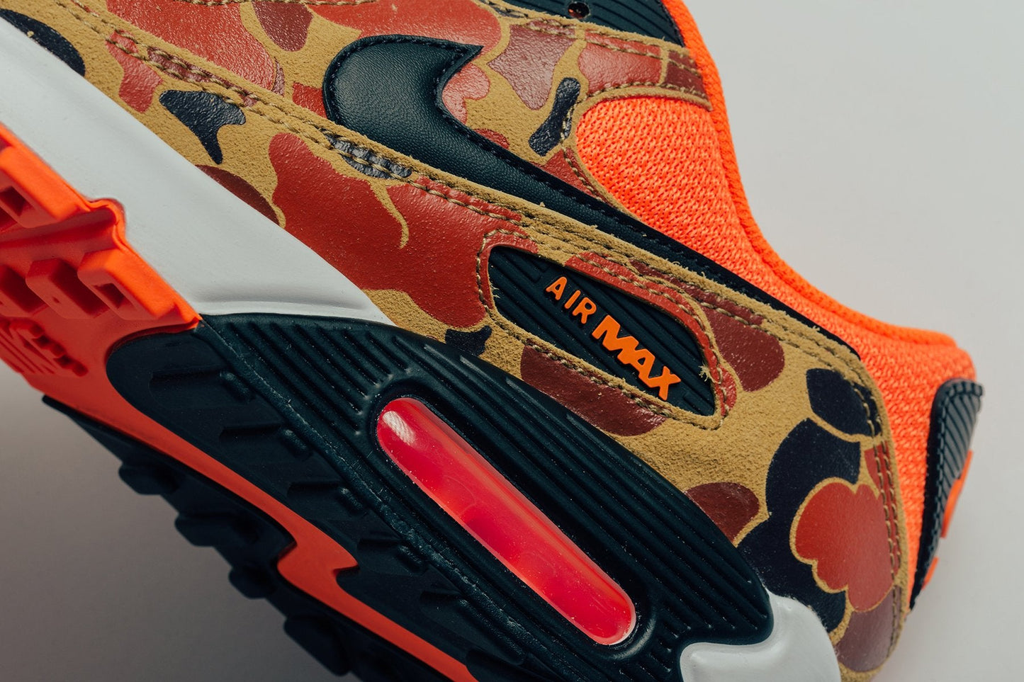 Air Max 90 SP "Orange Duck Camo" - Total Orange/Black