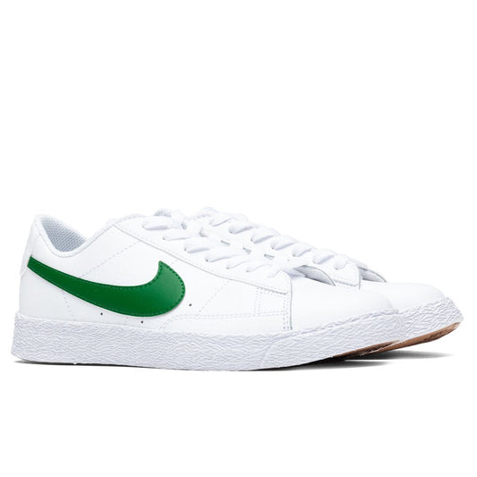 Blazer Low (GS) - White/Forest Green