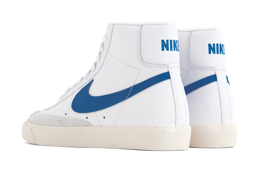 Blazer Mid '77 Vintage - Pacific Blue/Sail-White