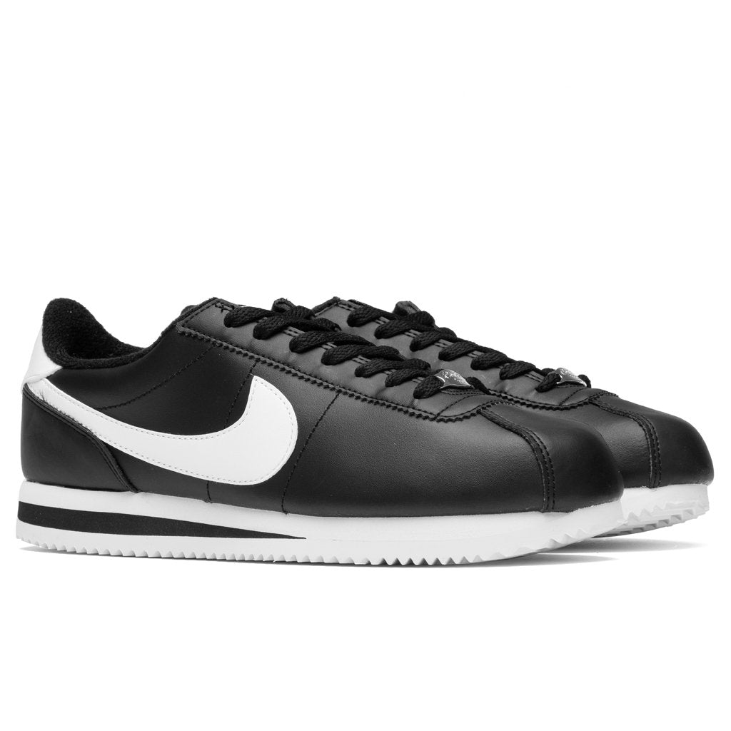 Cortez Basic - Black/Metallic Silver