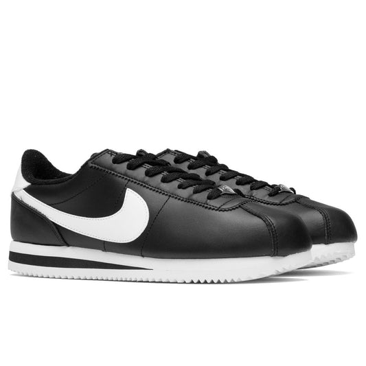 Cortez Basic - Black/Metallic Silver