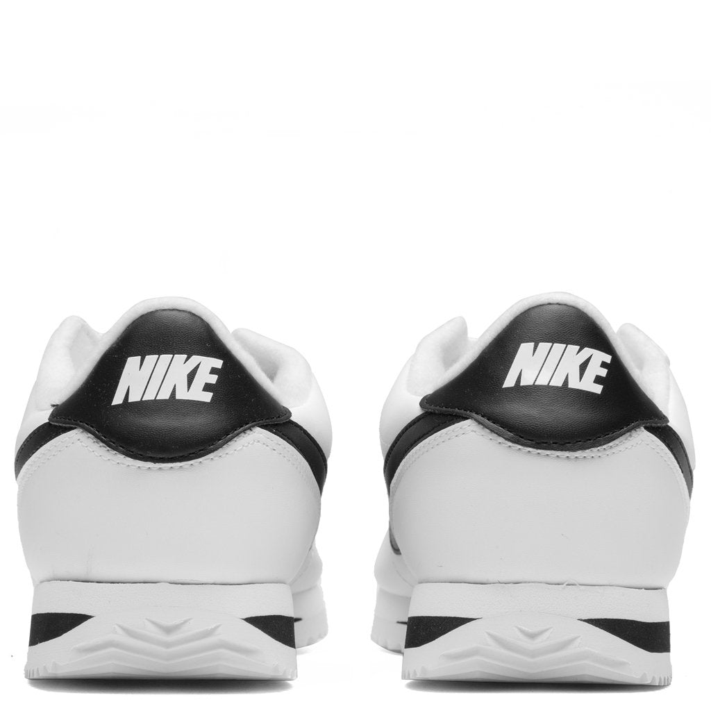Cortez Basic - White/Metallic Silver