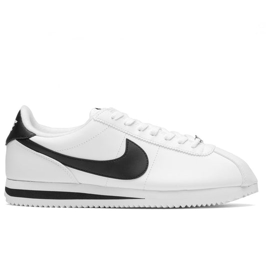 Cortez Basic - White/Metallic Silver